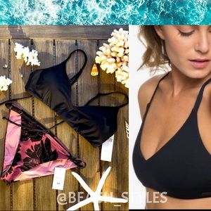 🌴🔆ROXY- RVCA - BEACH CLASSIC PEONY BIKINI🔆🌴